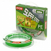 фотография товара Шнур Ryobi Fusion X8 PE 150m 0,235mm #2.0 15,0kg зеленый интернет-магазина 
